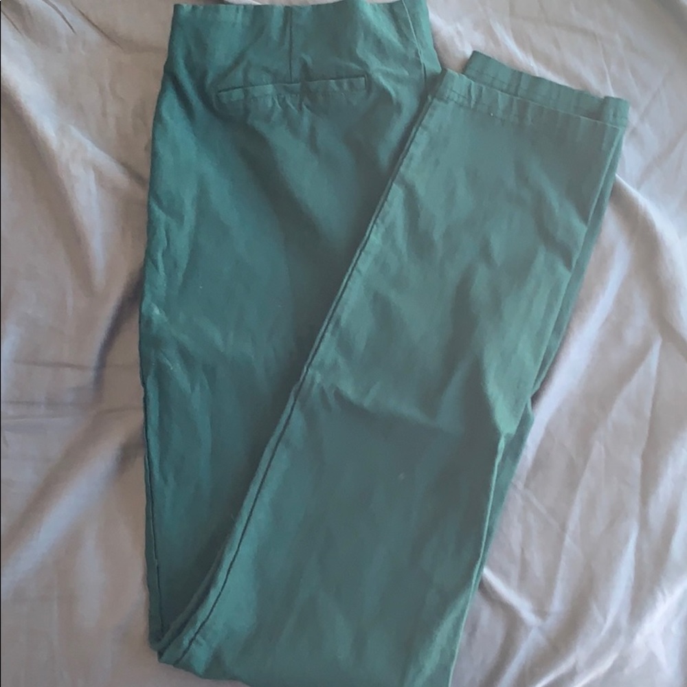 Green pants